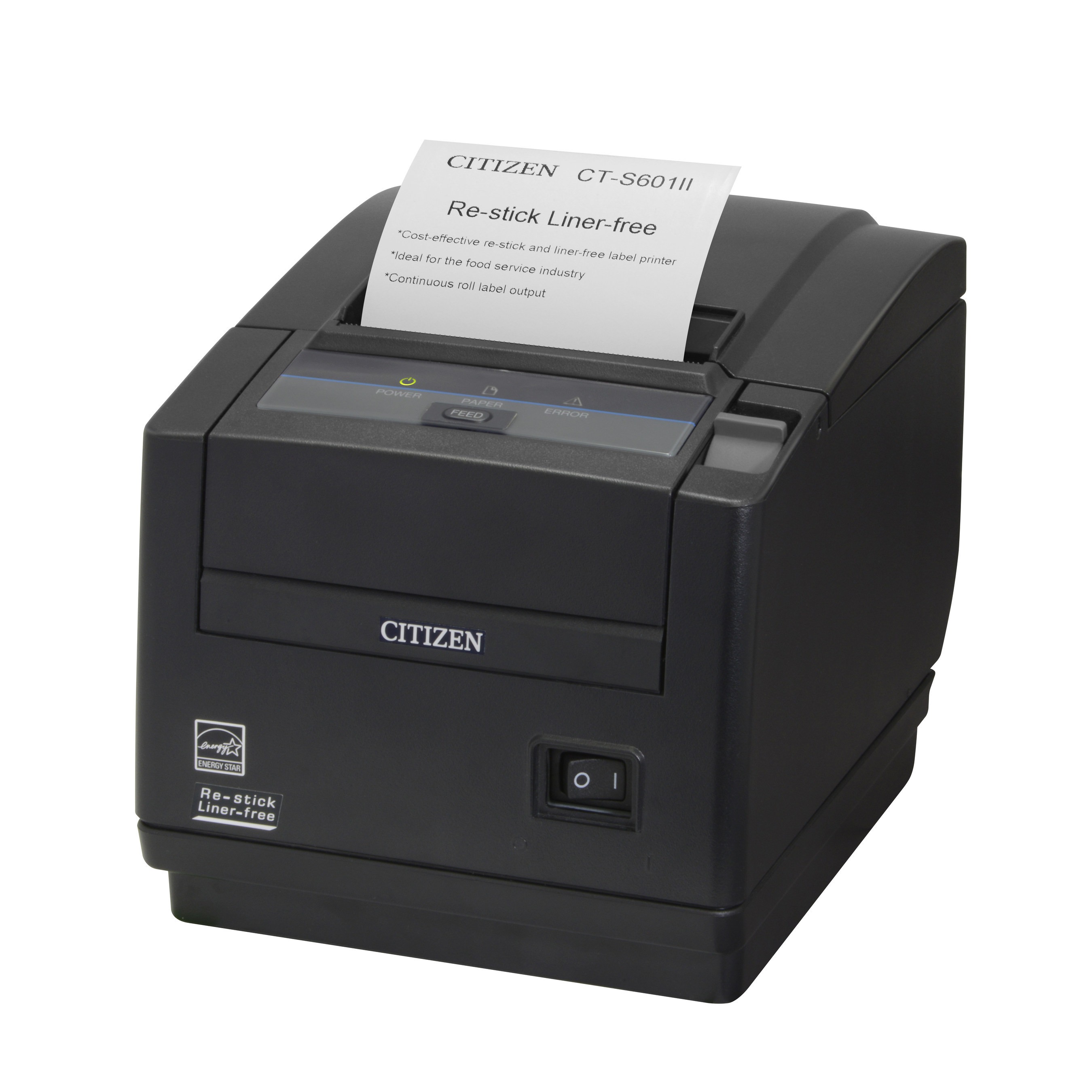 Citizen announces CT-S601IIR re-stick, liner-free printing solution