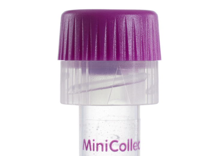 New cap design for MiniCollect capillary blood collection tubes