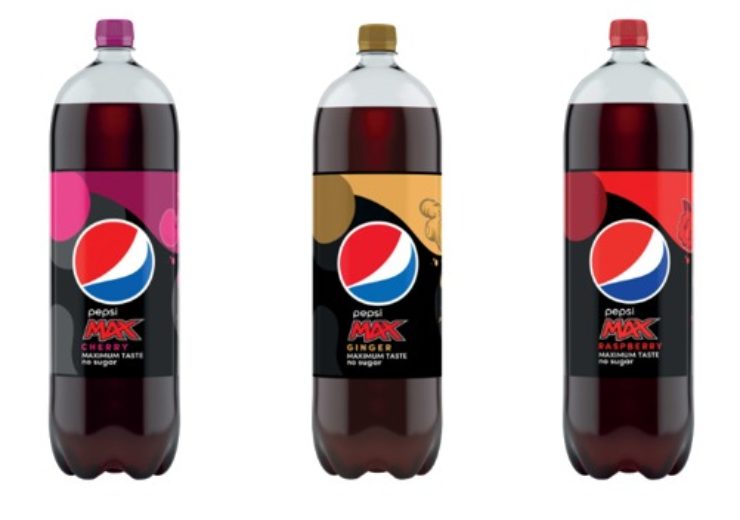 Colourful new look for Pepsi MAX flavours