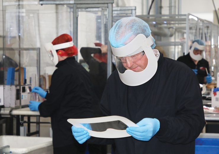RAP repurposes production line to manufacture disposable PPE face shields