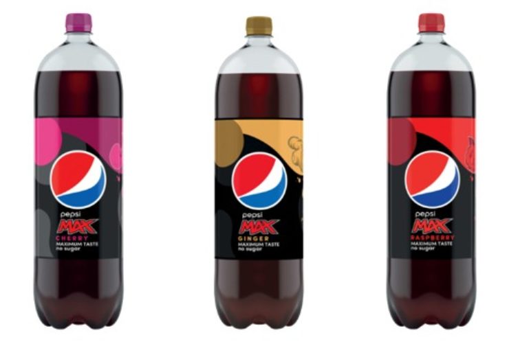 Colourful new look for Pepsi Max flavours