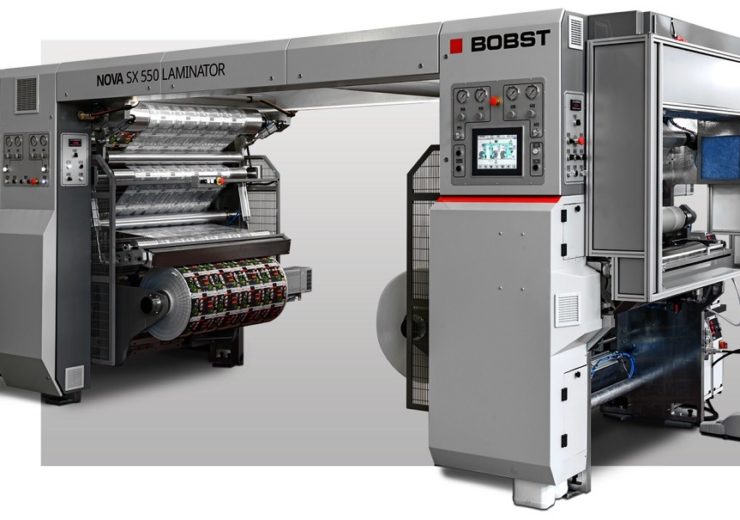 Bobst unveils Nova SX 550 solventless laminating machine