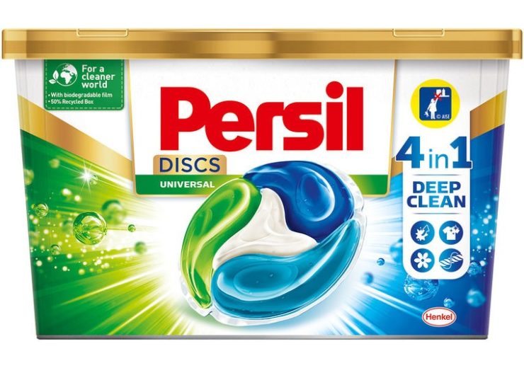 Germany’s Henkel launches Persil 4in1 DISCS detergent in sustainable packaging