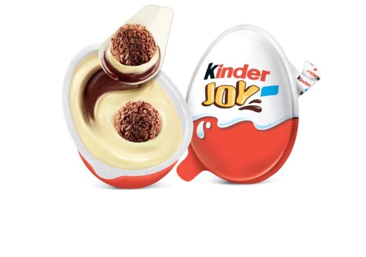 Ferrero unveils new recyclable paper spoon design for Kinder Joy