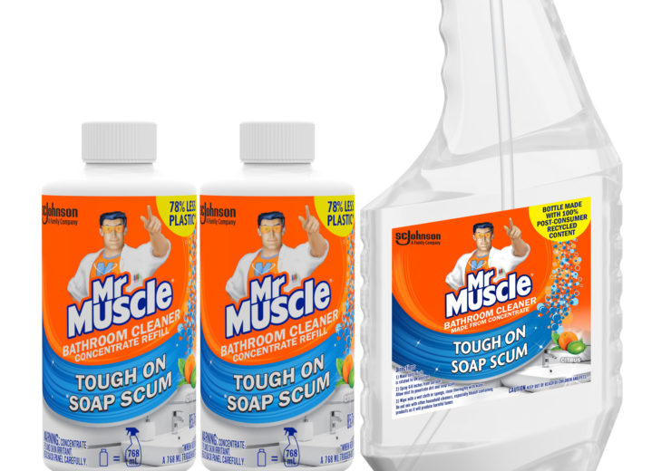 SC Johnson launches Mr Muscle in 100% recycled ocean plastic bottle