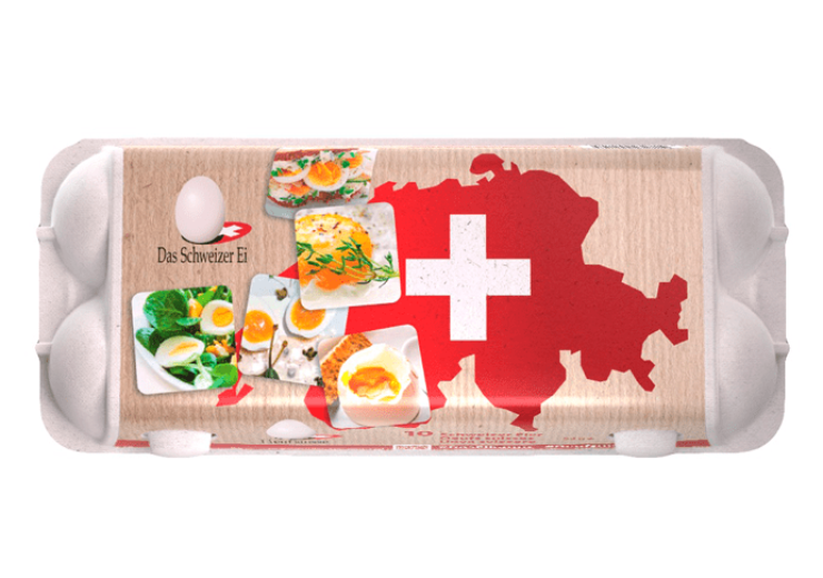 Switzerland’s national egg gets packaging makeover