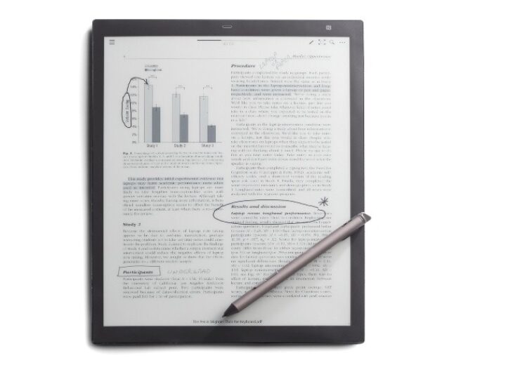 E Ink and Avalue announce Digital Paper Tablet customisable for use in industrial and educational market segments