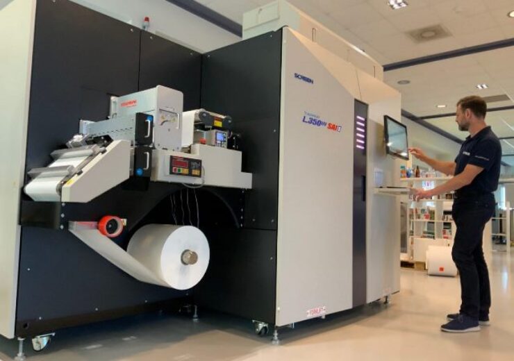 Screen enables remote and on-site corona-proof testing of new SAI label-printing technology