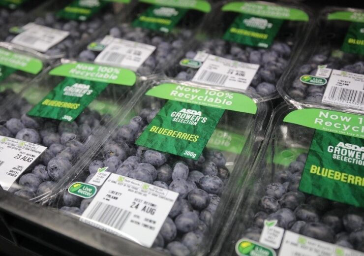 Asda launches first fully recyclable blueberry punnet