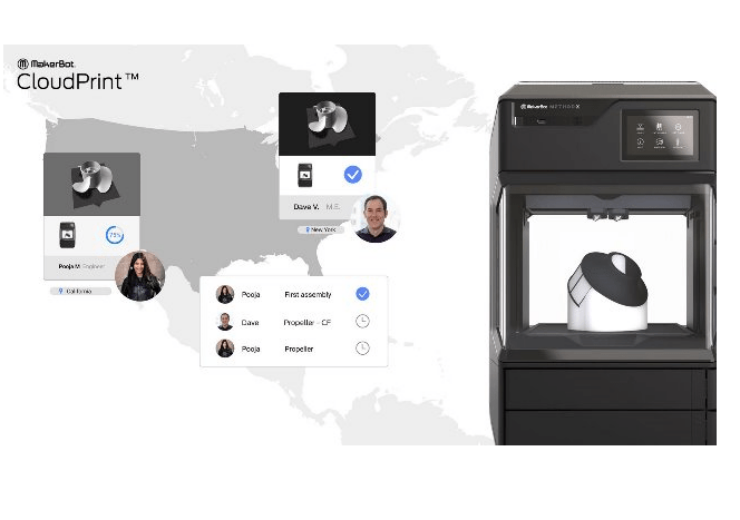 MakerBot CloudPrint debuts new workflow for 3D printing collaboration from anywhere