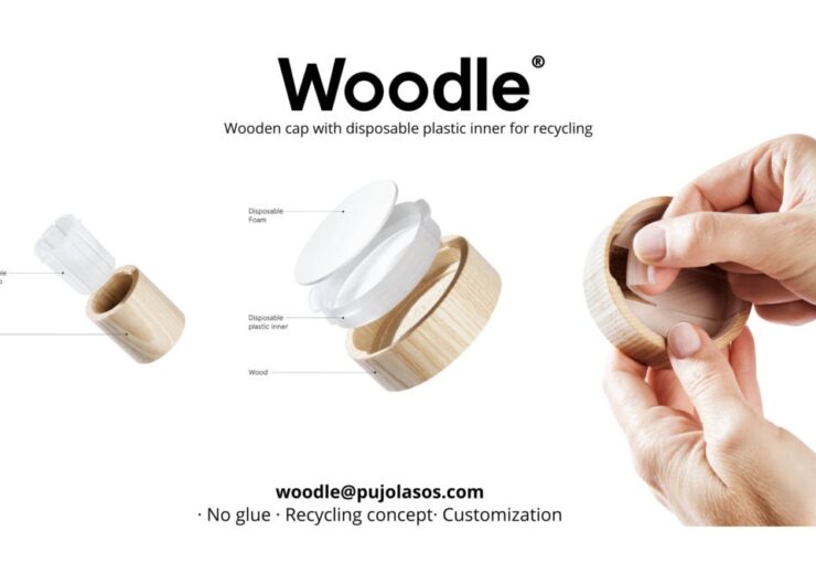 Pujolasos launches wooden cap with disposable plastic inner for recycling