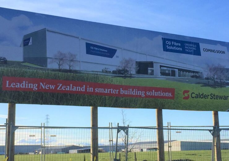 OjiFS breaks ground on new corrugated packaging facility in New Zealand