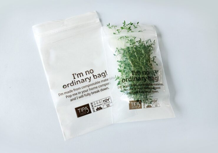 Abel & Cole launches Turf Croft Herbs in TIPA’s compostable zipper bags