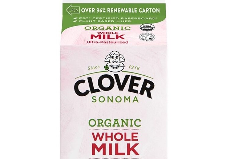 Dairy company Clover Sonoma selects Evergreen’s  plant-based milk carton 
