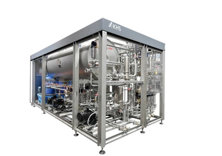 Innopro BoxFlash: compact flash pasteuriser from KHS for all standard container segments