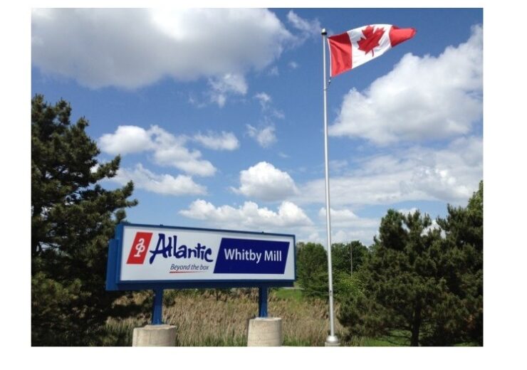 Atlantic Packaging builds new recycled paper machine in Ontario