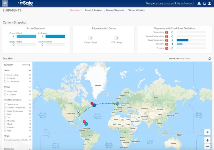 CSafe Global launches an industry first: real-time shipment visibility