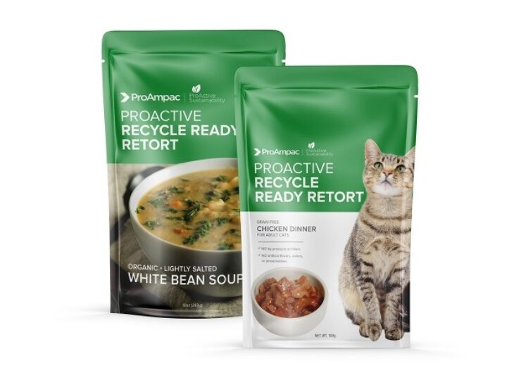 ProAmpac launches new recyclable retort pouch for pet and human food applications