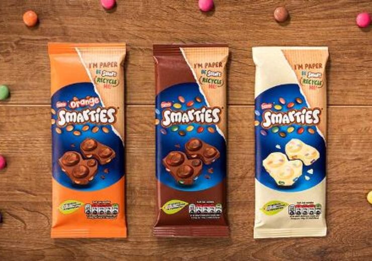 Nestlé to launch Smarties confectionery brand in recyclable paper packaging