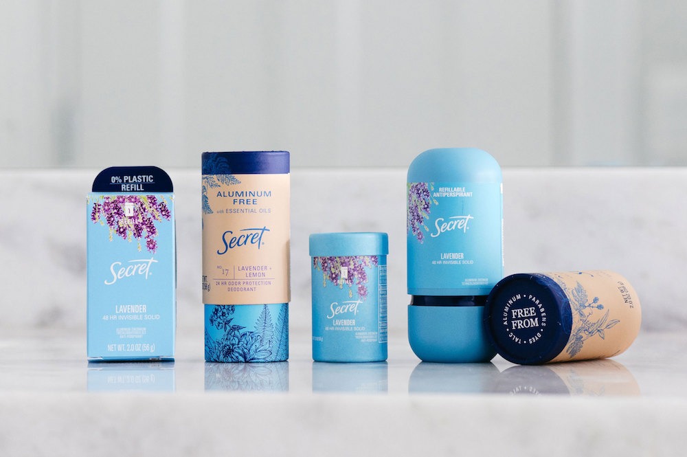 Old Spice and Secret to launch refillable antiperspirant packaging range