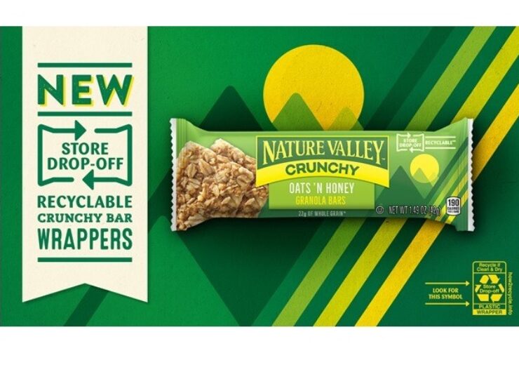 Nature Valley introduces new recyclable snack bar wrapper