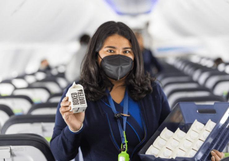 Alaska Airlines announces partnership with Boxed Water to reduce plastic waste and take another step toward more sustainable food and beverage offerings