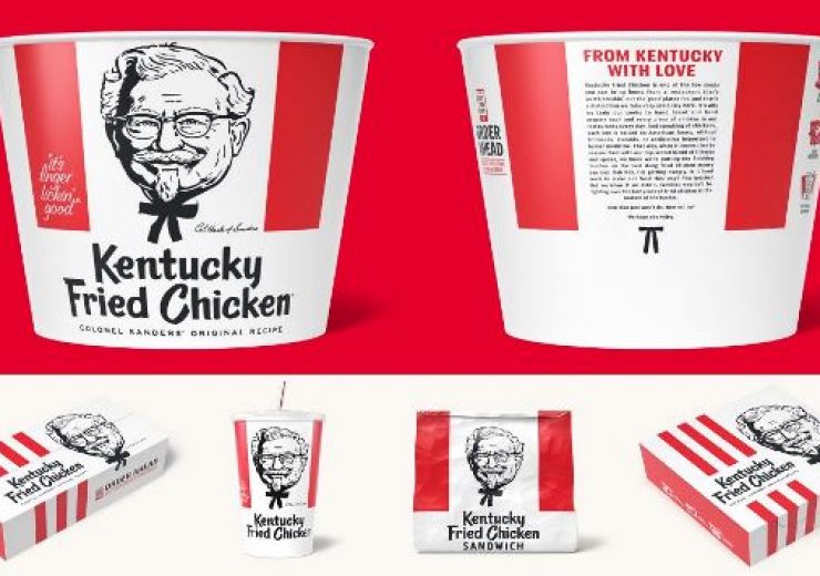 KFC unveils new modernised packaging, available early this summer