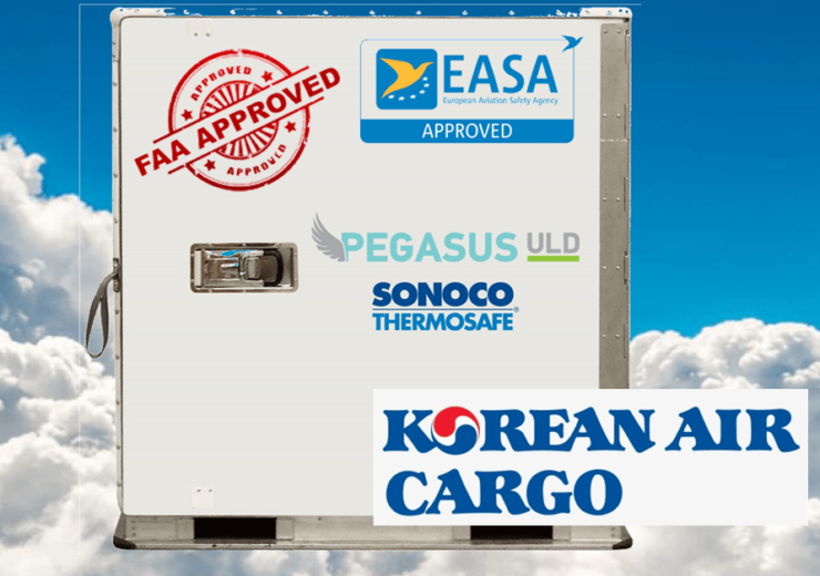 Sonoco ThermoSafe and Korean Air Launch Partnership to Lease Pegasus ULD Containers