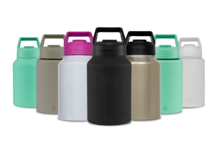 Hydration taken to the next level with the Stainless Steel and Glass HydroJugs.