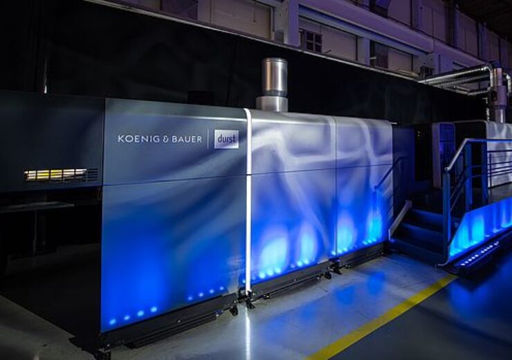 Koenig & Bauer Durst unveils new VariJET 106 single-pass digital press