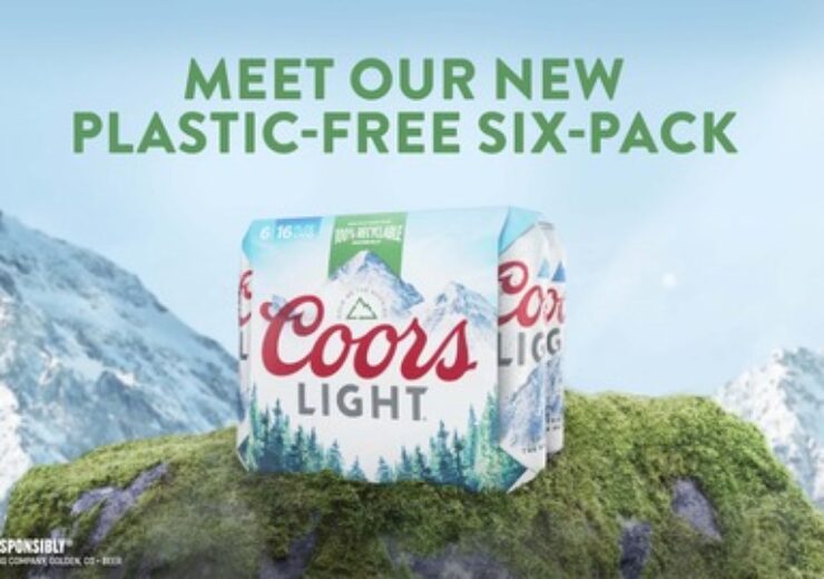 Coors Light to remove plastic rings from six-packs