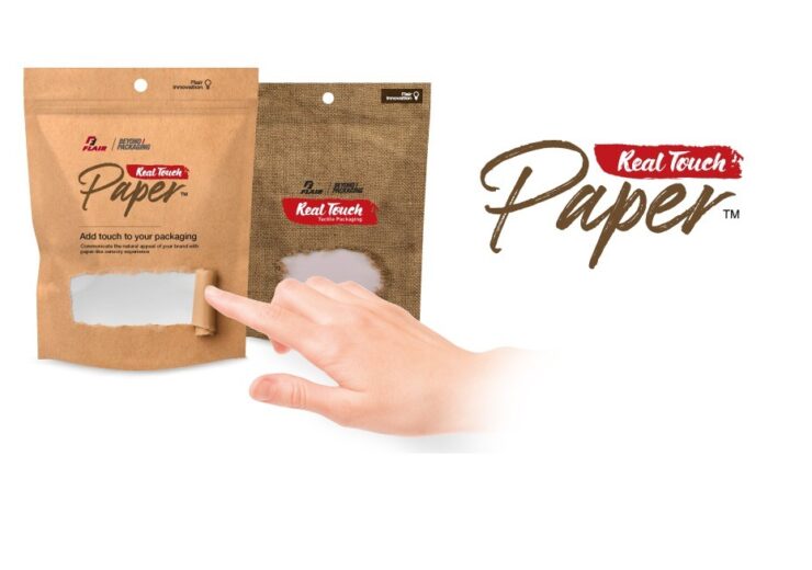 Flair Flexible launches new Real Touch, Paper tactile packaging
