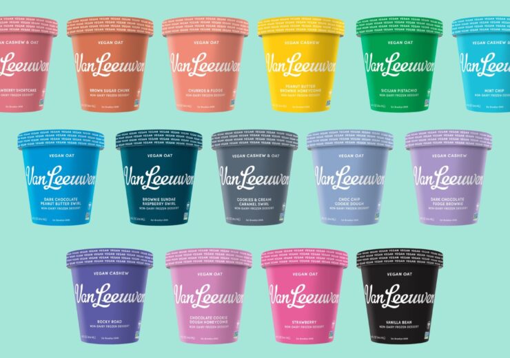 Van Leeuwen Debuts Bold New Packaging for Its Vegan Pint Line