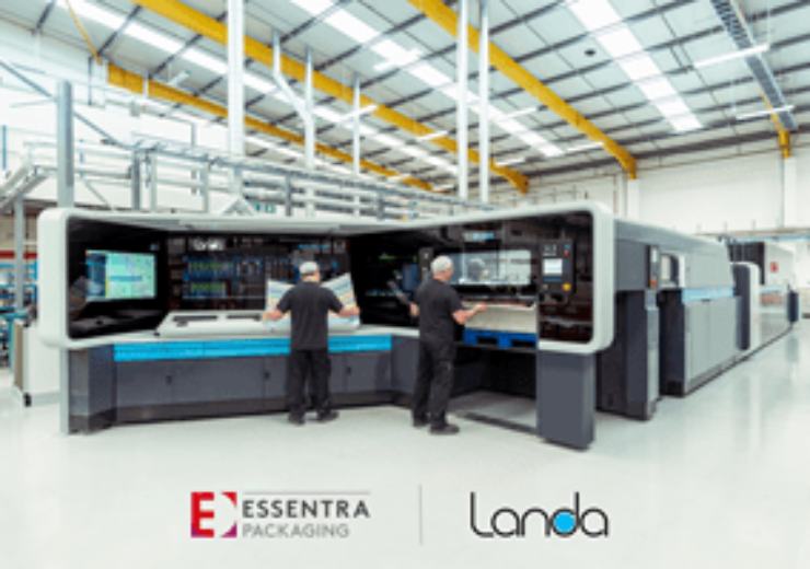 Essentra Packaging invests in digital printing for cartons with a Landa Nanographic press