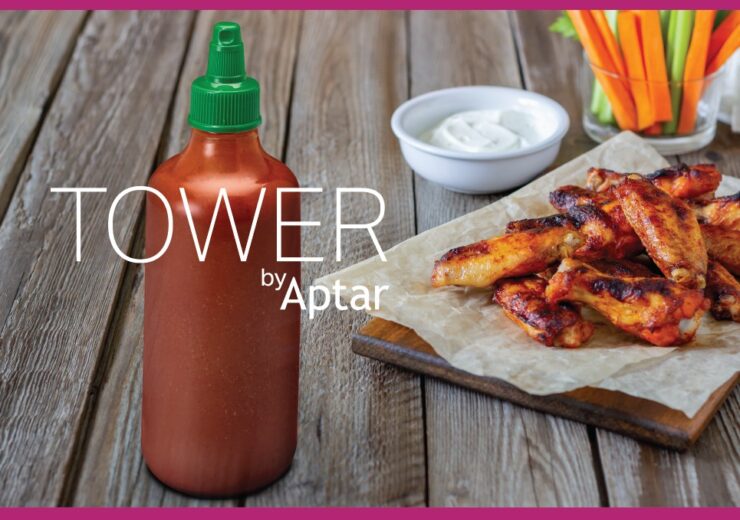 Aptar launches new Tower flip-top closure for chilli sauce market