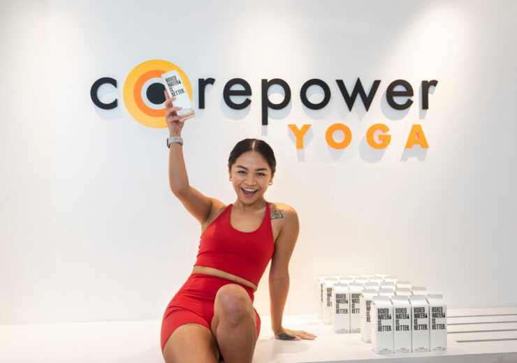 Boxed Water Is Better CorePower Yoga