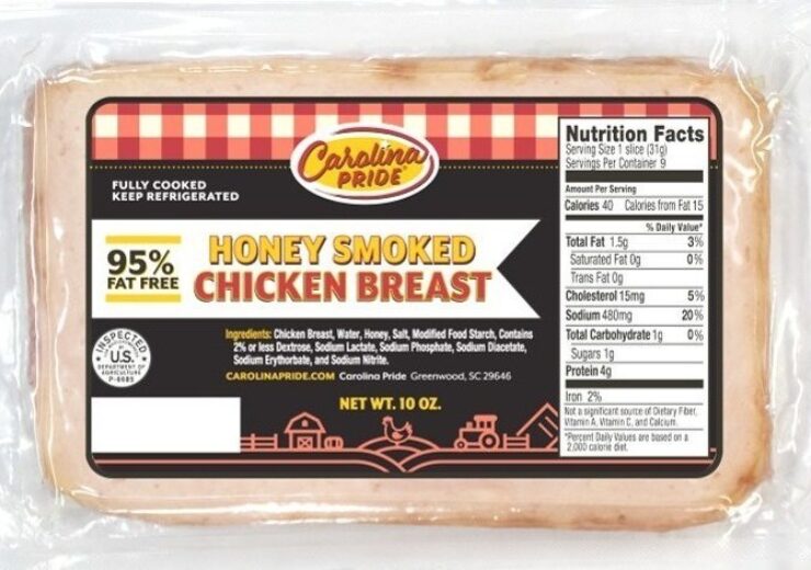 CAROLINA PRIDE INTRODUCES NEW CHICKEN BREAST LUNCHMEATS