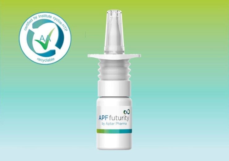 Aptar Pharma unveils first metal-free recyclable nasal spray pump