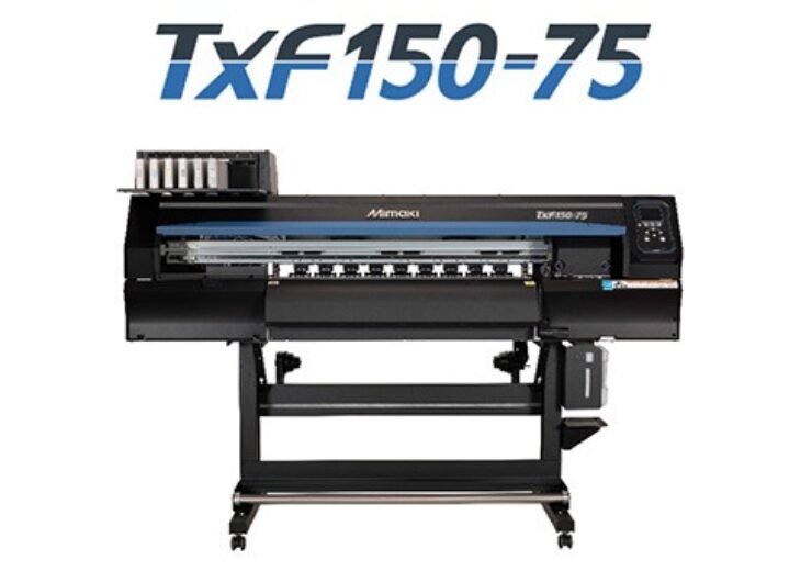 Mimaki announces the launch of its first DTF printer, “TxF150-75” and heat transfer pigment ink for DTF, “PHT50” for textile and apparel printing applications