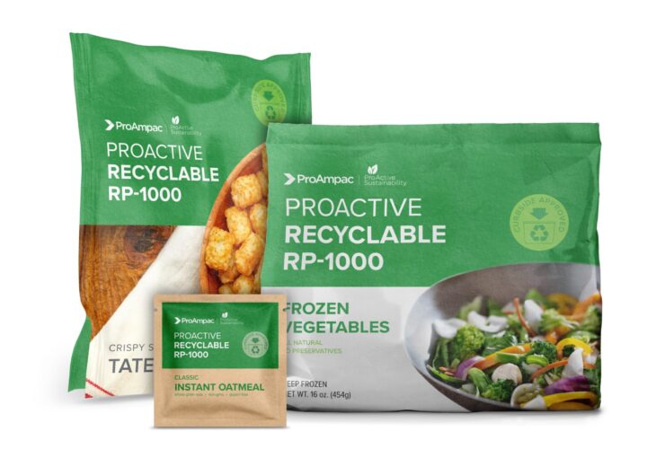 ProAmpac introduces new recyclable and heat-sealable paper packaging
