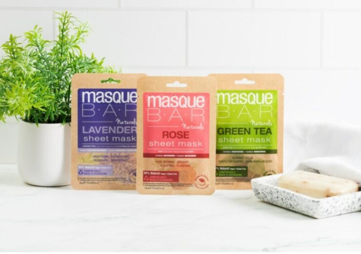 Masque BAR introduces first of its kind compostable sheet masks