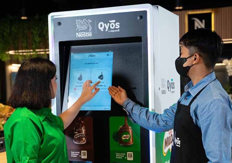 Nestlé launches refillable vending machine pilot programme in Indonesia