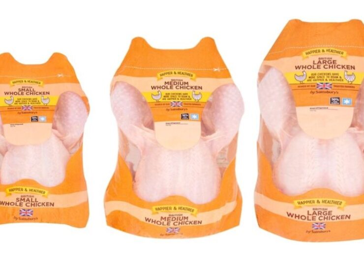 Sainsbury’s eliminates plastic trays from own-label whole chicken range