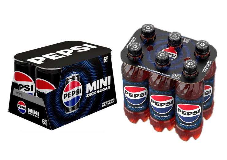 PepsiCo to replace beverage multipacks plastic rings with paper-based designs