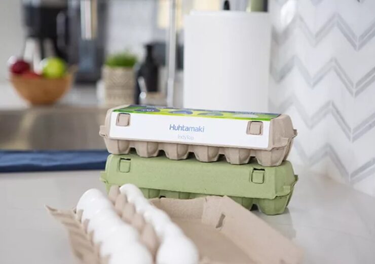 Huhtamaki North America launches fiber-based egg cartons, made from 100% recycled materials, in the United States for the first time